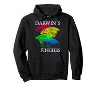 Nerdy Darwin's Finches Evolution Science Biologie Professeur Sweat à Capuche