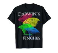 Nerdy Darwin's Finches Evolution Science Biologie Professeur T-Shirt