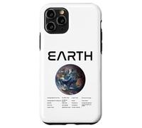 Nerdy Earth Astronomy Science Planètes Solar System Facts Noir Coque pour iPhone 11 Pro