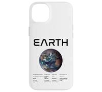 Nerdy Earth Astronomy Science Planètes Solar System Facts Noir Coque pour iPhone 14 Plus
