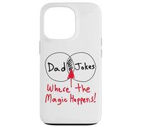 Nerdy Funny Dad Jokes Venn Diagram Where Magic Happens Math Coque pour iPhone 13 Pro