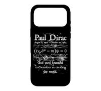 Nerdy Funny Dirac Equation God Beautiful Mathematics Professor Coque pour iPhone 17 Pro Max