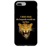 Nerdy, Je ne pensais Pas Que Les léopards me mangeraient la Figure Politique Coque pour iPhone 7 Plus/8 Plus