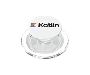 Nerdy Kotlin Programmeur Informatique Geek Professeur de mathématiques PopSockets PopGrip pour MagSafe