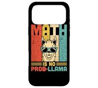 Nerdy Math is No Prob-Llama Pi Day Math Teacher Rétro Coque pour iPhone 17 Pro Max