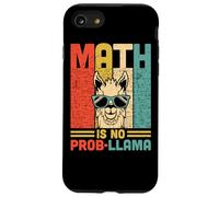 Nerdy Math is No Prob-Llama Pi Day Math Teacher Rétro Coque pour iPhone SE (2020) / 7/8