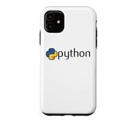 Nerdy Python Programmeur Informatique Geek Professeur de mathématiques Coque pour iPhone 11