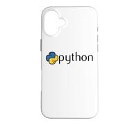 Nerdy Python Programmeur Informatique Geek Professeur de mathématiques Coque pour iPhone 16 Plus
