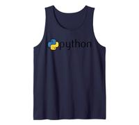 Nerdy Python Programmeur Informatique Geek Professeur de mathématiques Débardeur