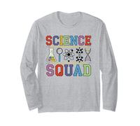 Nerdy Science Squad Biologie Camp Enseigner la technologie STEM Stud Manche Longue
