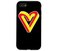Nerdy Sheldon Impossible Heart Illusion Optique Enseignant Mathématiques Coque pour iPhone SE (2020) / 7/8