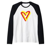 Nerdy Sheldon Impossible Heart Illusion Optique Enseignant Mathématiques Manche Raglan