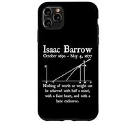 Nerdy Vintage Isaac Barrow Calcul Algèbre Math Teacher Coque pour iPhone 11 Pro Max
