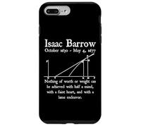 Nerdy Vintage Isaac Barrow Calcul Algèbre Math Teacher Coque pour iPhone 7 Plus/8 Plus