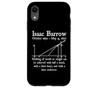 Nerdy Vintage Isaac Barrow Calcul Algèbre Math Teacher Coque pour iPhone XR