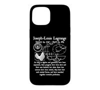 Nerdy Vintage Lagrange Calcul Algèbre Géométrie Professeur Coque pour iPhone 15