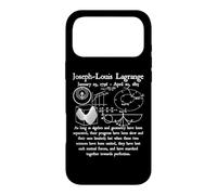 Nerdy Vintage Lagrange Calcul Algèbre Géométrie Professeur Coque pour iPhone 17 Pro Max