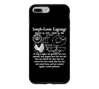 Nerdy Vintage Lagrange Calcul Algèbre Géométrie Professeur Coque pour iPhone 7 Plus/8 Plus