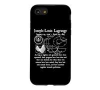 Nerdy Vintage Lagrange Calcul Algèbre Géométrie Professeur Coque pour iPhone SE (2020) / 7/8