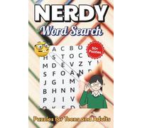 Nerdy Word Search Puzzle Book: Word searches with easy to read print about Nerds, Studies and more | 6 x 9 inches, 110 pages | 50+ puzzles… Gift for vacations, Holidays and Free Times