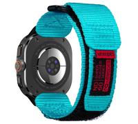 Nereides Bracelet de montre compatible avec Samsung Galaxy Watch Ultra 2 47 mm (2024/2025) pour homme et femme, bracelet de rechange réglable en nylon pour Galaxy Watch Ultra 2 (bleu lac)