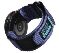 Nereides Bracelet de montre compatible avec Samsung Galaxy Watch Ultra 2 47 mm (2024/2025) pour homme et femme, bracelet de rechange réglable en nylon pour Galaxy Watch Ultra 2 (bleu)