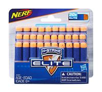 Nerf Recharge de 30 fléchettes Elite Elite officielles pour blasters N-Strike Elite, Accustrike, Zombie Strike et Modulus