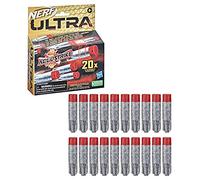 Nerf AccuStrike recharge de 20 fléchettes de précision officielles, compatibles uniquement avec les blasters Ultra