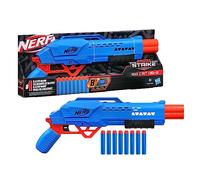 Nerf Alpha Strike Big Cat DB-2 Blaster, Double Baril, Tire 2 fléchettes dans Une rangée, Comprend 8 fléchettes Officielles Nerf Elite