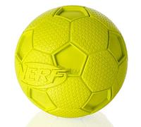 NERF Balle de Foot avec Sifflet pour Chien Taille M - Couleurs aléatoires