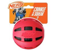 Nerf Balle en Caoutchouc pour Chien Rouge 10,2 cm