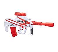 NERF Blaster à fléchettes motorisé Fortnite B-AR, peinture Fortnite Convergence, Blaster 10 fléchettes, chargeur 10 fléchettes, 10 fléchettes F2344EU4 Multicolore