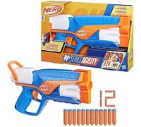 NERF blaster Agility N Series, 12 fléchettes Nerf N1 uniquement pour les blasters Nerf N Series, barillet 6 fléchettes, jeux d'extér