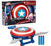 NERF Blaster Skyshot, bouclier pour déguisement, Marvel Studios Captain America Brave New World, Des 5 ans