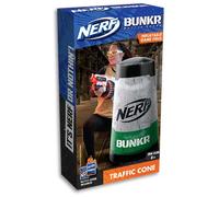 Nerf Bunkr BKN-3408 Cône de signalisation Gonflable pour Une Utilisation avec Toutes Les Zones intérieures et extérieures - Système de stabilité, valves à 3 Voies, Cartes de Combat, 8 Ans et Plus