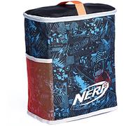 Nerf Bunkr BKN-3427 Ready Reload Bag - Solution de Rangement Nerf sous Licence pour fléchettes et Accessoires supplémentaires - Comprend des Poches latérales légères et faciles d'accès, poignée de