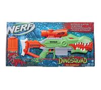 NERF - DinoSquad - Blaster motorisé Rex -Rampage - chargeur 10 fléchettes - 20 fléchettes NERF - - apparence de tyrannosaure