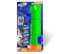 Nerf Dog Balle de tennis Blaster pour chien, 40,6 cm, avec 3 balles, vert
