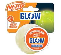 Nerf Dog Balle de tennis pour chien Blanc 6,3 cm
