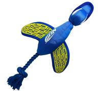 Nerf Dog Grand Canard de Lancement en Nylon Bleu/Vert