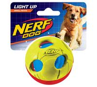 Nerf Dog LED Balle Bicolore Caoutchouc Jouet pour Chien Jouet Récupération
