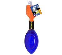 Nerf Dog LED TPR de 30,5 cm et Vortex couineur - Orange/Bleu