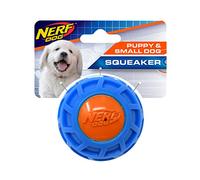 Nerf Dog TPR EXO Balle couinante Bleu/orange 6,3 cm