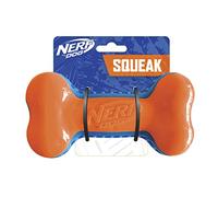 Nerf Dog TPR EXO Os couineur Bleu/Orange 17,8 cm
