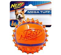 Nerf Dog VP6681E TPR Spike Ball Ballon Noir/Orange 9 cm
