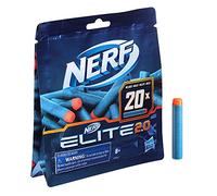 Nerf Fléchettes Elite 2.0 en mousse – Lot de 20