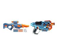 Nerf Elite 2.0, Blaster Eaglepoint RD-8, Barillet 8 fléchettes & Elite 2.0, Blaster Commander RD-6, 12 fléchettes Nerf Officielles, Barillet Rotatif 6 fléchettes, Personnalisable