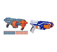 nerf Elite 2.0, Blaster Shockwave RD-15, 30 fléchettes, Barillet Rotatif 15, Personnalisable & Elite Disruptor