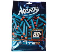 NERF Elite 2.0 Lot de 80 fléchettes - 80 fléchettes Elite 2.0 - Compatible avec Les Blasters Qui utilisent des fléchettes Elite