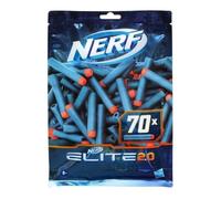 Nerf Recharge Elite 2.0, 70 fléchettes en mousse officielles, compatibles Blasters – Dès 8 ans